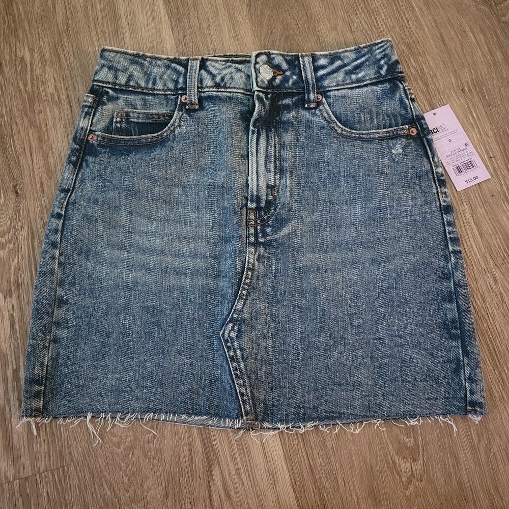 Denim skirt